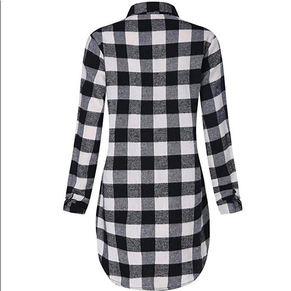 🌴5 for $25 🌴 NWT Buffalo Check Plaid Dress - Picture 3 of 8